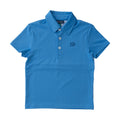 Polo de performance à manches courtes pour garçons - Bleu marine