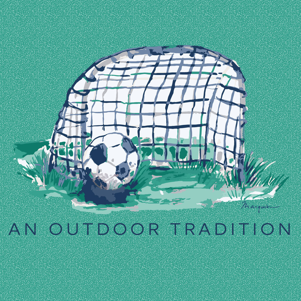 T-shirt Enfant en Coton Manches Courtes – Motif But de Foot