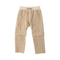 Pantalon cargo à fermeture éclair pour garçons, couleur kaki.