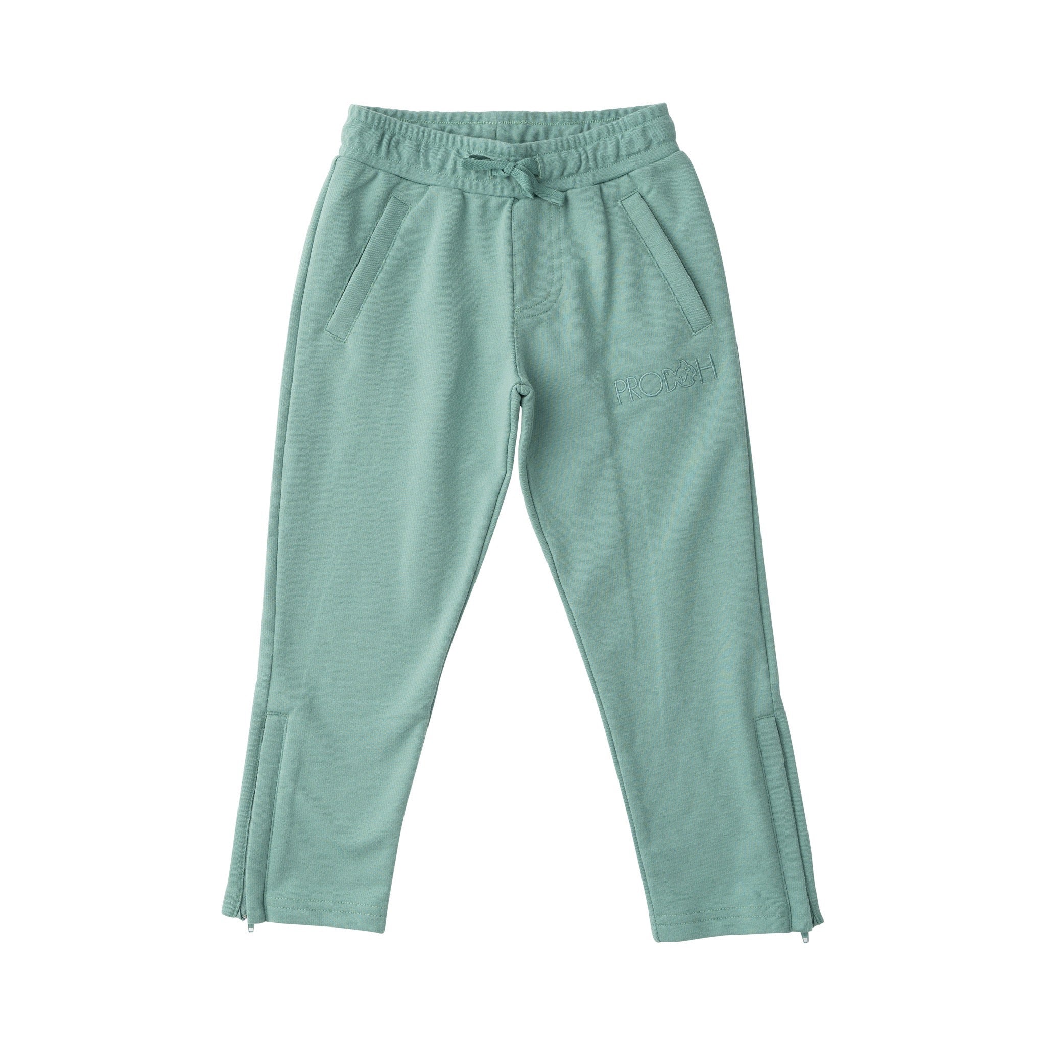 Pantalon de jogging "Sunday Funday" pour enfants, couleur vert épicéa givré