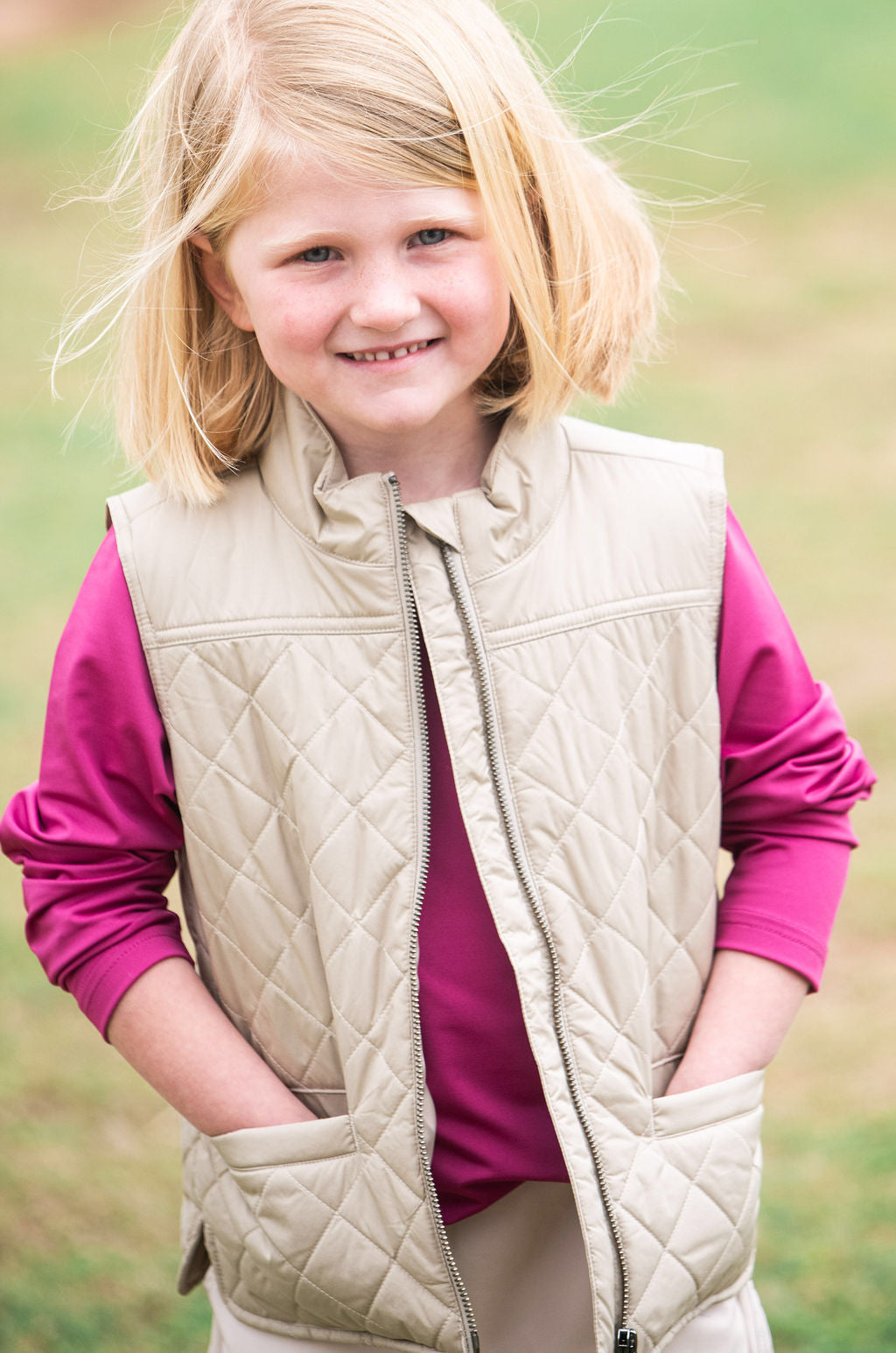 Gilet matelassé PRO Enfant kaki