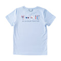 T-shirt à manches courtes Pro Performance pour enfants – Motifs emblématiques du 4 juillet américain