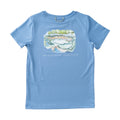 T-shirt enfant Pro Performance à manches courtes – Œuvre d'art Golf Course