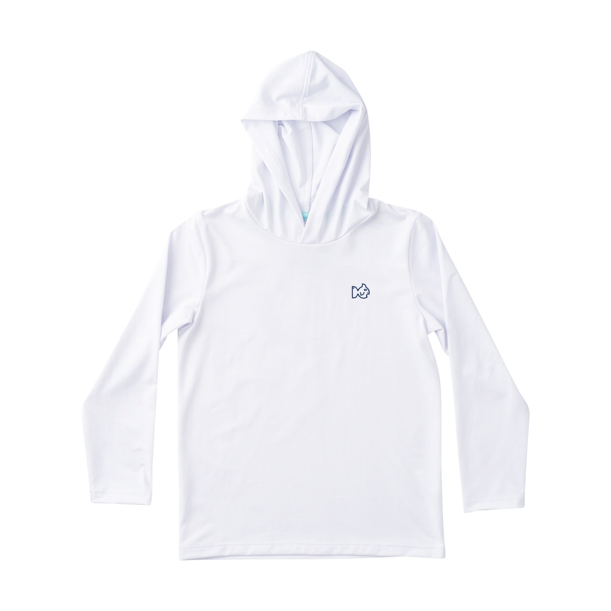 T-shirt à capuche de performance Kid's Pro – Motif de poisson « Offshore Circle »