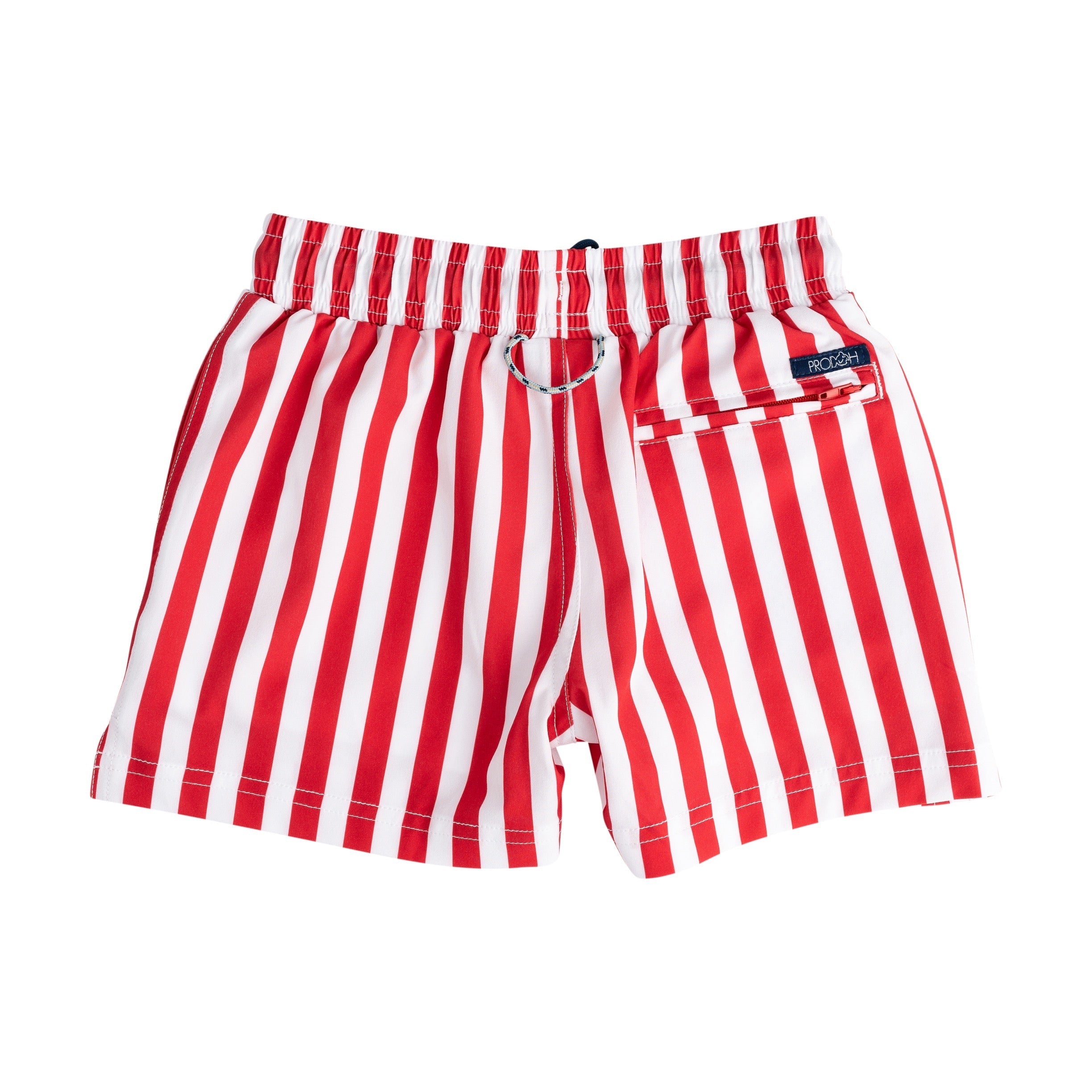 Maillot de bain pour garçons Boogie Board Rouge/blanc à rayures