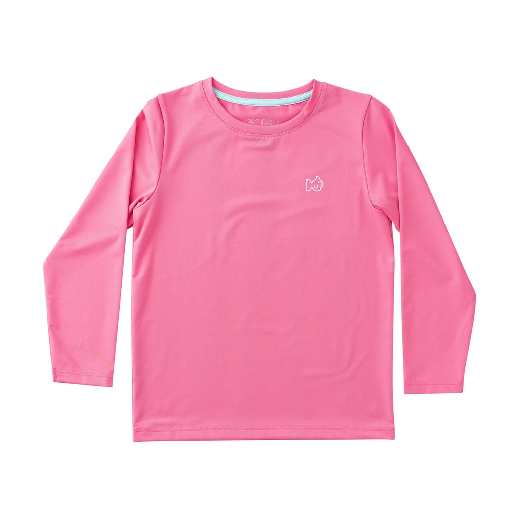 T-shirt à manches longues pour enfants Pro Performance – Motif marlin tropical