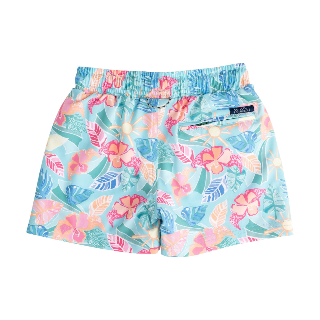 Caleçon de bain pour garçons Boogie Board motif floral tropical