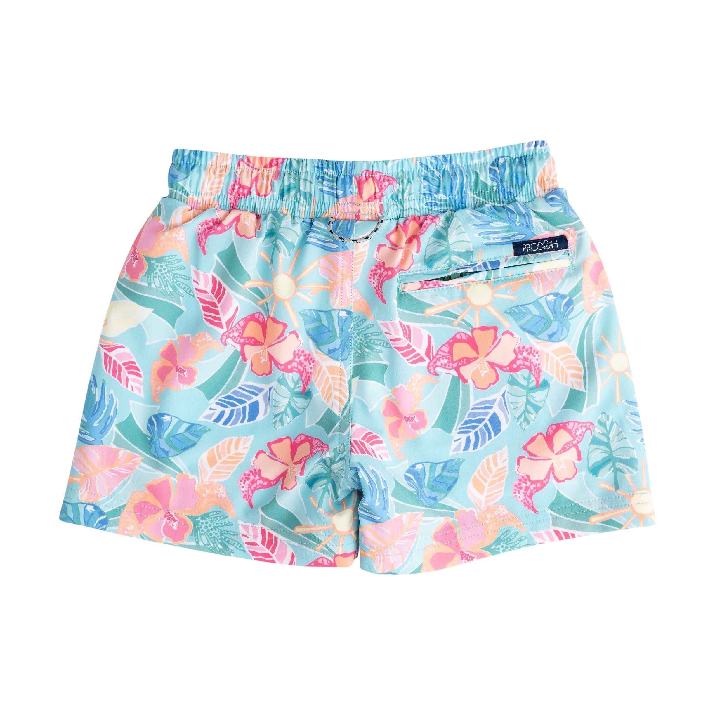 Caleçon de bain pour garçons Boogie Board motif floral tropical